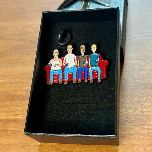 Jewelry - King of the Hill Enamel Collectible Pin.